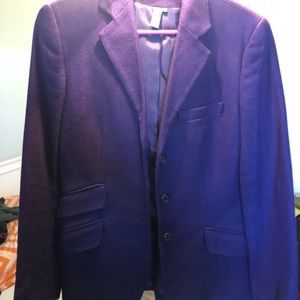 Great deep purple suit jacket